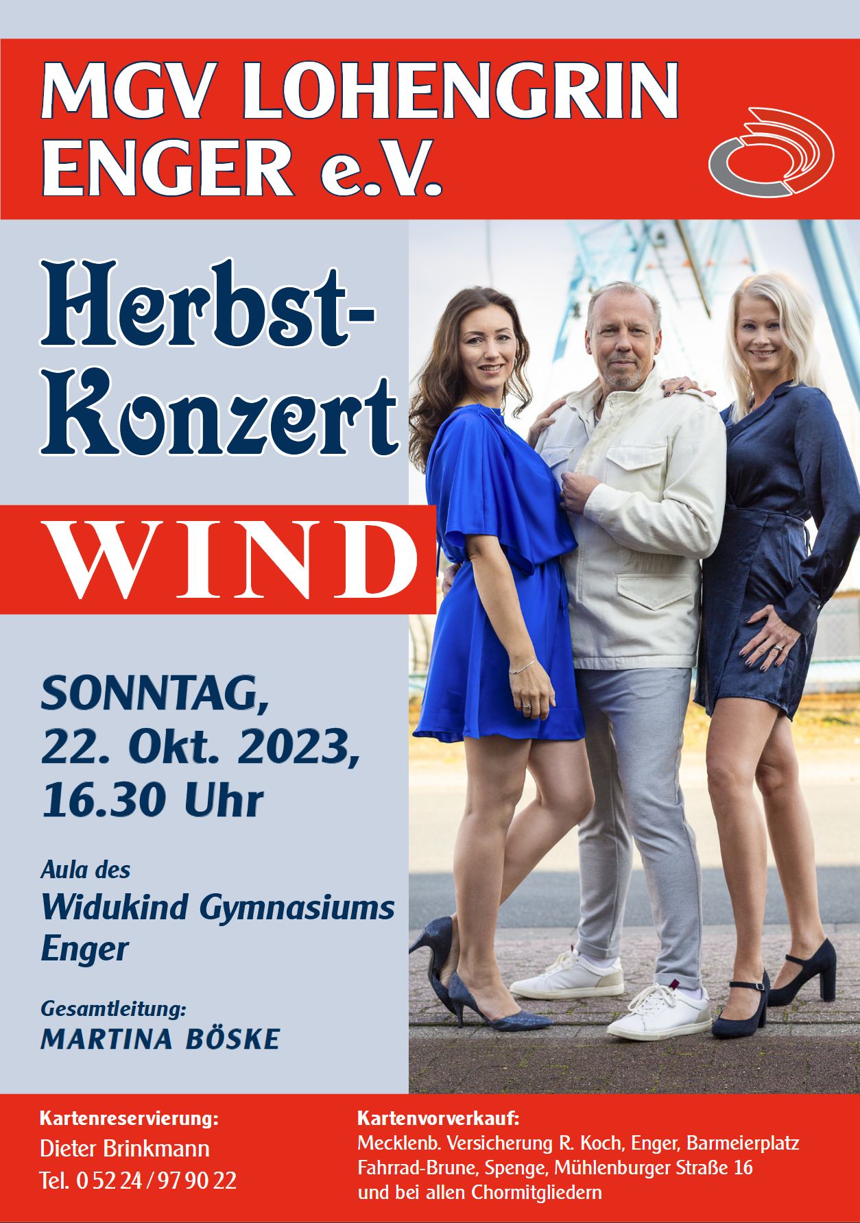 Flyer Herbstkonzert 2023